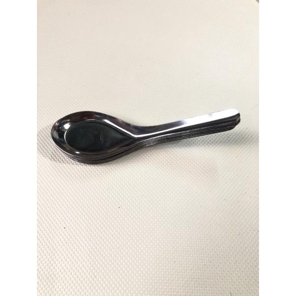 Muỗng cơm inox loại ngắn dùng làm muỗng ăn phở ăn hủ tiếu