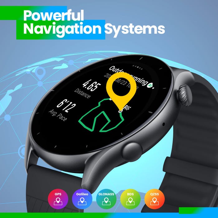 Đồng hồ thông minh cao cấp Huami Amazfit GTR 3 - GPS độc lập - Hỗ trợ tiếng việt - Theo dõi sức khỏe 24H -  Hàng Chính Hãng
