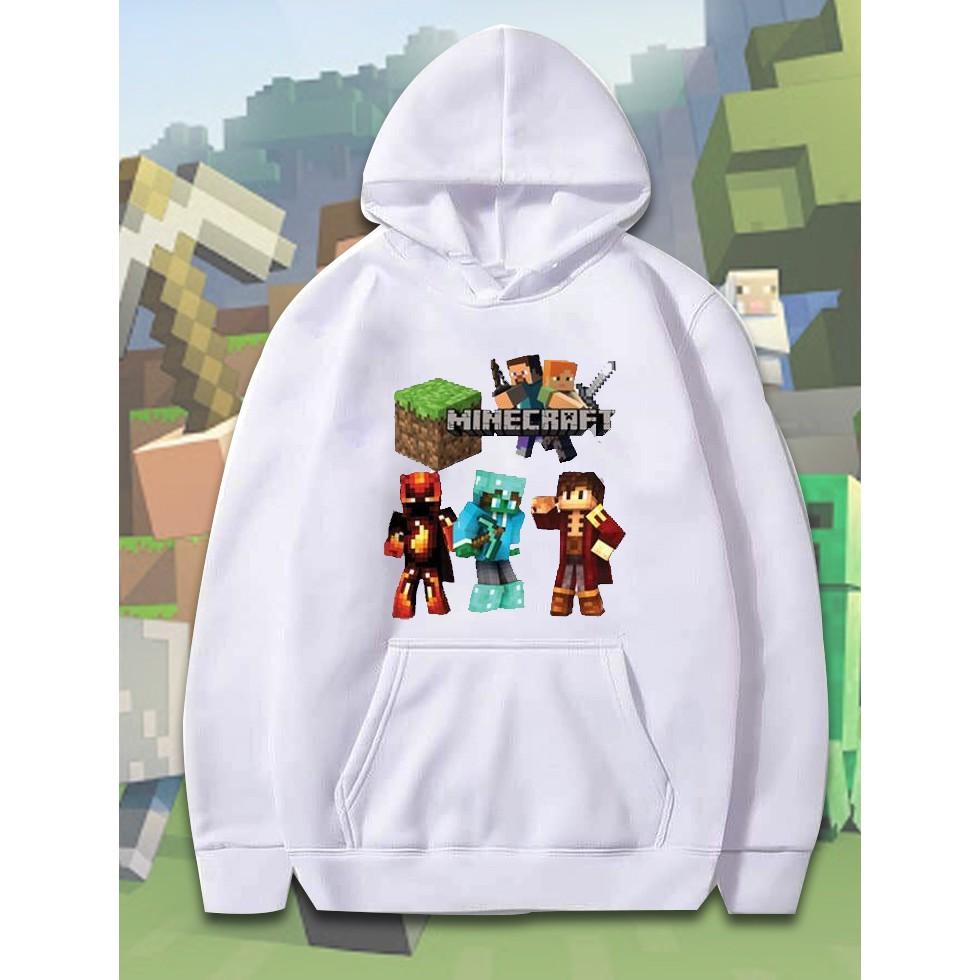 Hoodie Minecraft đẹp giá rẻ cực chất