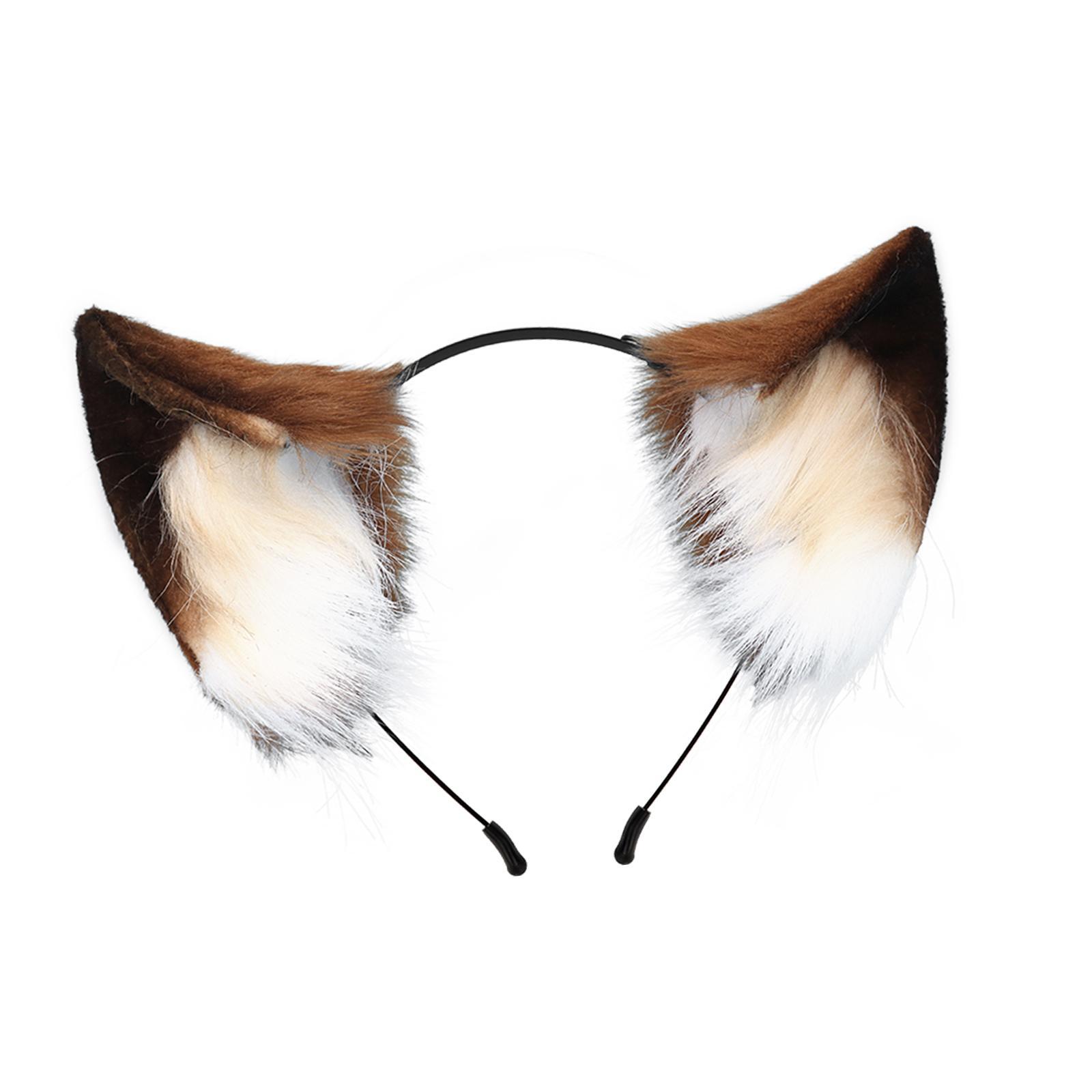 Ears Headband Animal Ears Hair Hoop Hair Accessories Cosplay Party Halloween Costume Ears Headwear