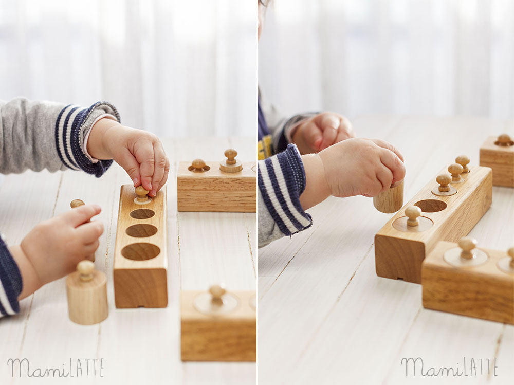 Bộ Núm trụ Montessori