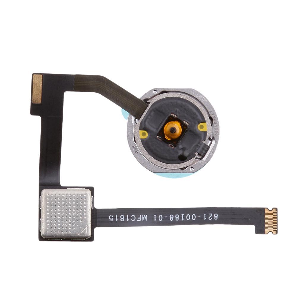 3xHome Button Key Flex Cable Connector for iPad Air 2 ,Pro 12.9 ,Mini 4 Black