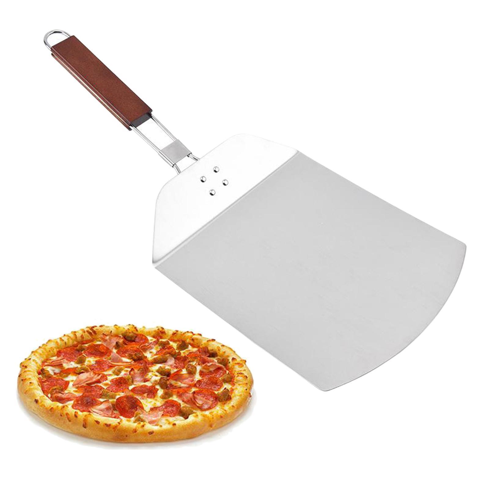 Pizza Peel Shovel Paddle BBQ Oven Kitchen Baking Tool Wooden Handle