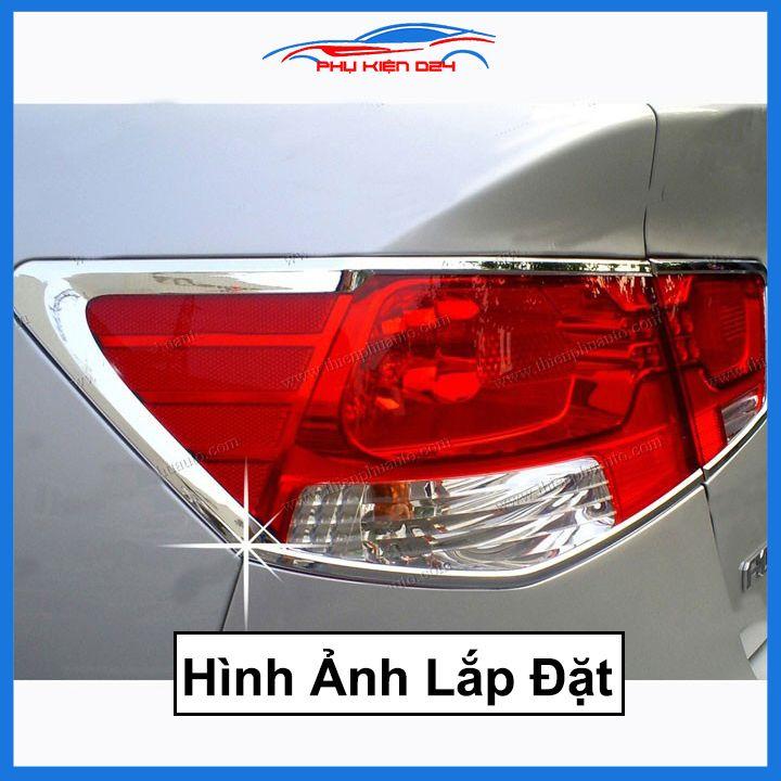 Ốp viền đèn pha hậu mạ crom Cerato, K3, Forte 2015-2018, 2019-2020-2021 chống trầy trang trí bảo vệ xe