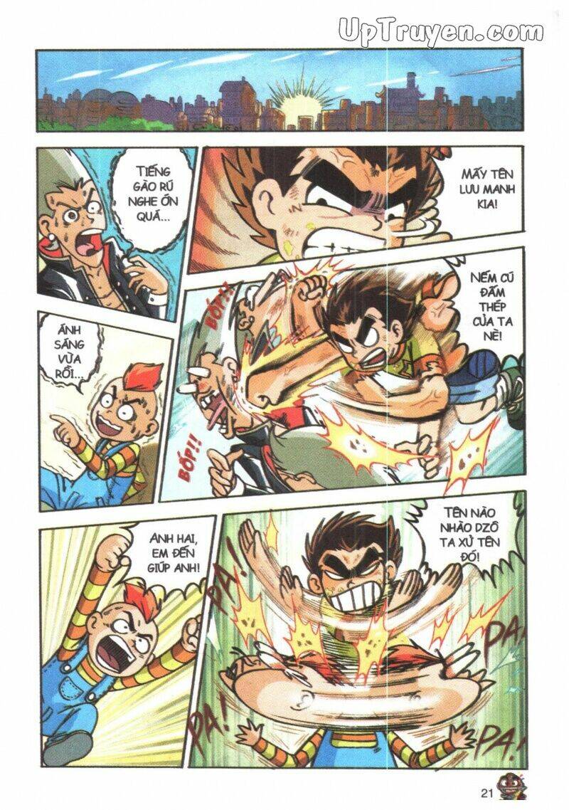 siêu nhân mì ăn liền chapter 1 21