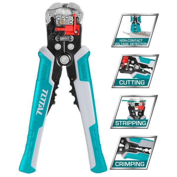 Kềm tướt dây  điện tự động  thông minh total THT152429