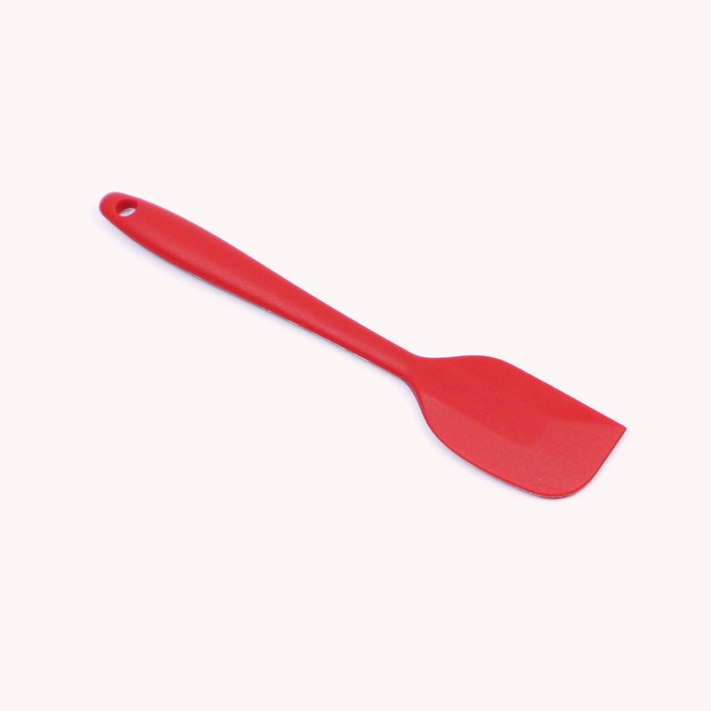 Dụng cụ làm bánh: Spatula phới trộn bột, phới dẹt silicon , chịu nhiệt, đúc liền dùng để đánh bột, vét, vét kem