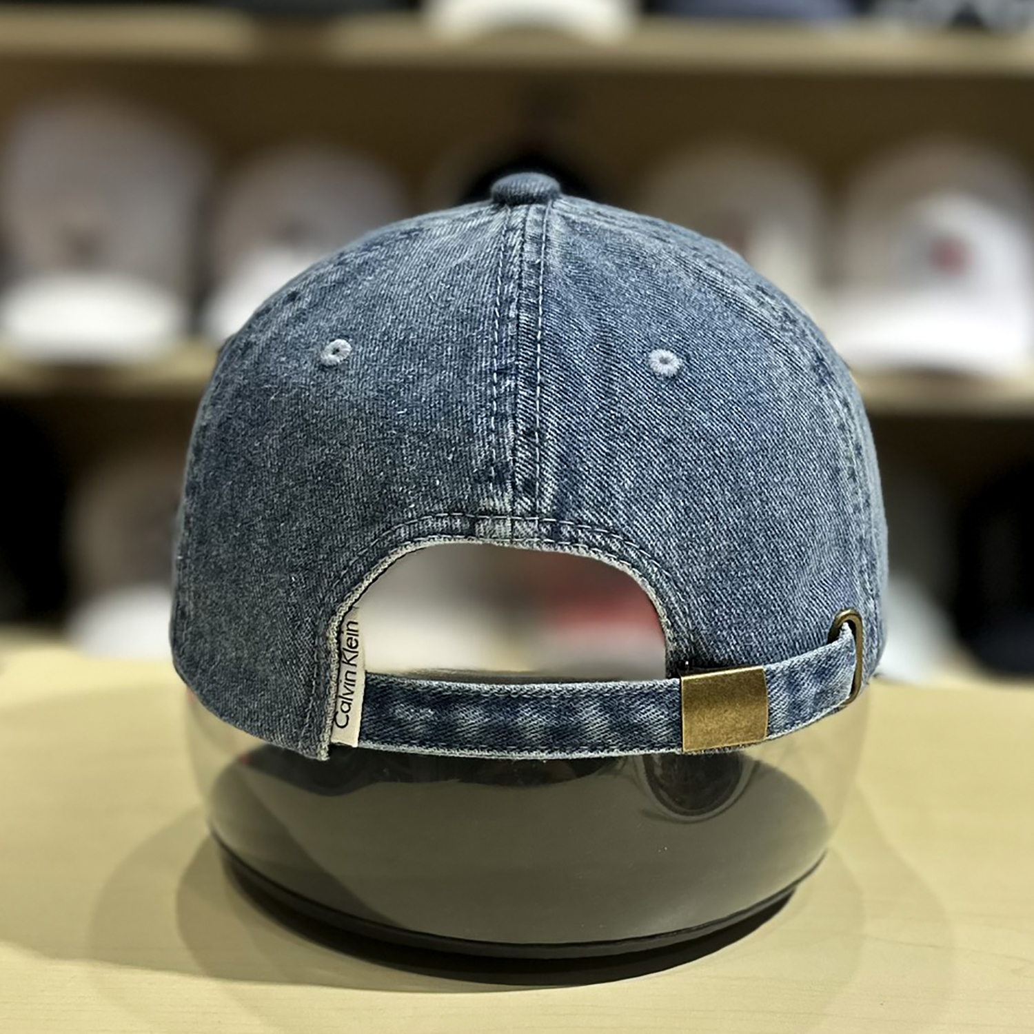 Nón kết, mũ lưỡi trai CK phối vải jeans form chuẩn thời trang cao cấp