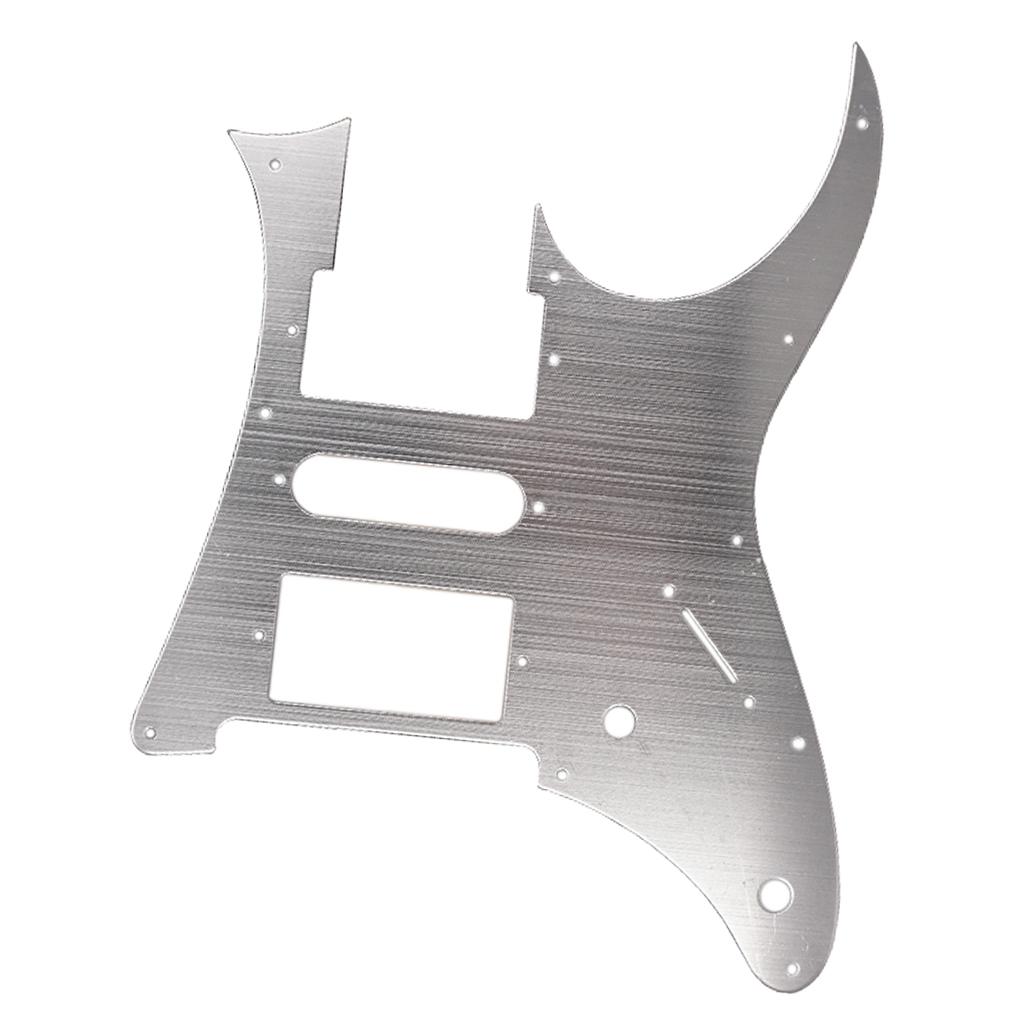 Electric Guitar Pickguard Anti-scratch Plate for ST Guitar Parts Silver