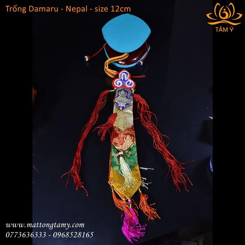 Trống Damaru Thủ Công Nepal