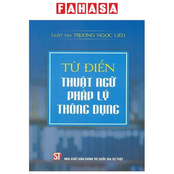 Từ Điển Thuật Ngữ Pháp Lý