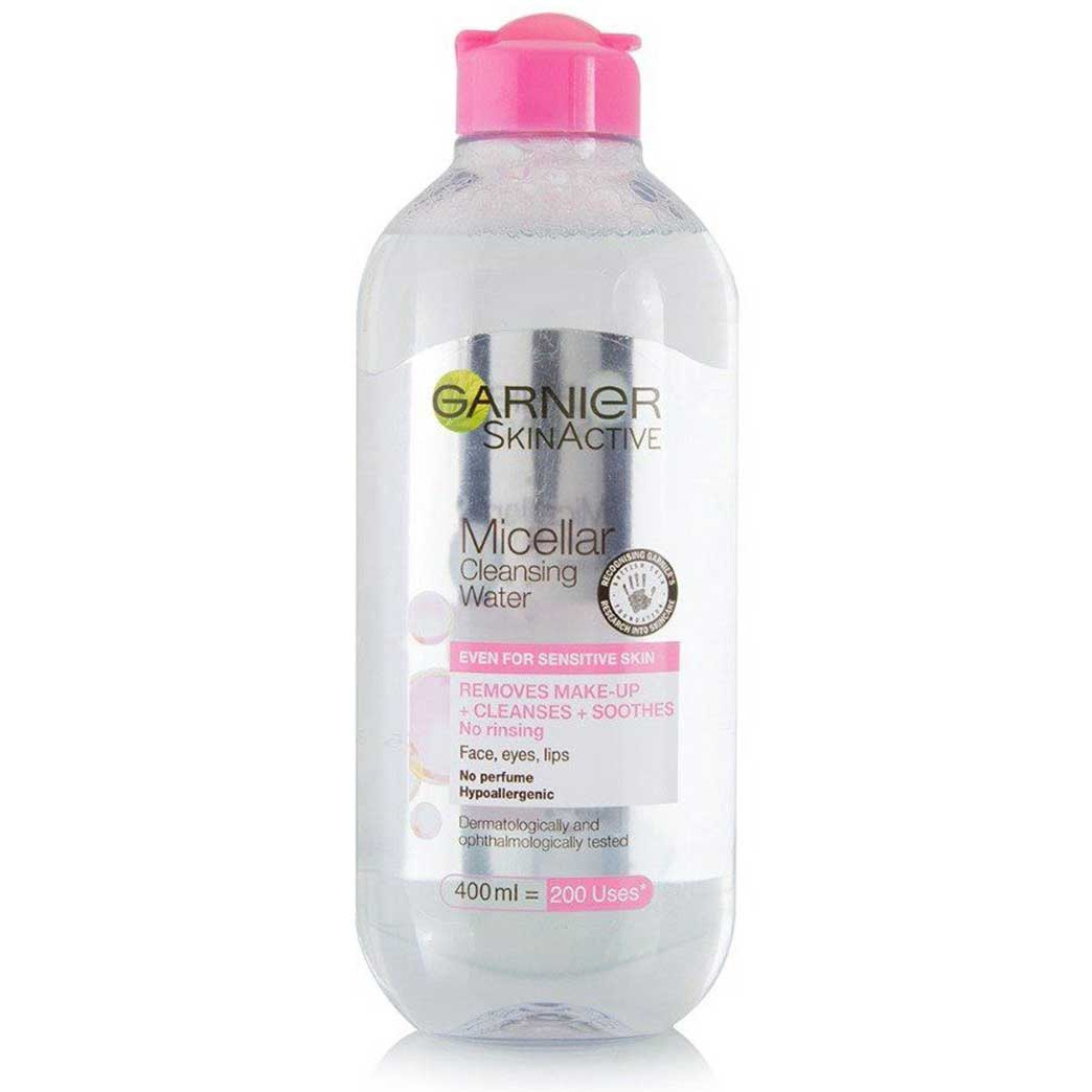 Nước tẩy trang hồng Garnier Micella Cleansing Water 400ml