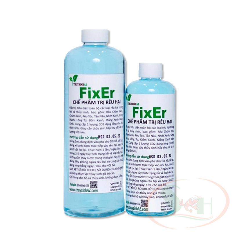 Diệt rêu hại PTV Fixer ức chế xử lý rêu tảo hại bể thủy sinh cá tép cảnh