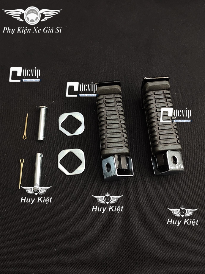 Cặp Gác Chân Sau Cao Su Yamaha Gắn Sirius, Exciter 135, Jupiter, Luvias MS4487