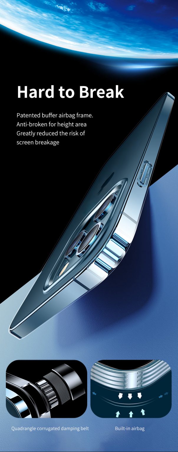 Ốp Lưng Trong Suốt MIPOW TEMPERED GLASS dành cho iPhone 13 / 13 Pro / 13 Pro Max - Hàng Chính Hãng