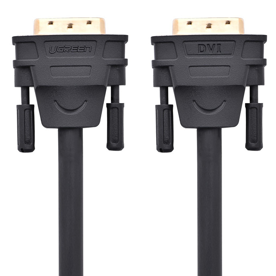 Cáp DVI To DVI 24+1 Ugreen DV101 11603 - Đen - Hàng Chính Hãng