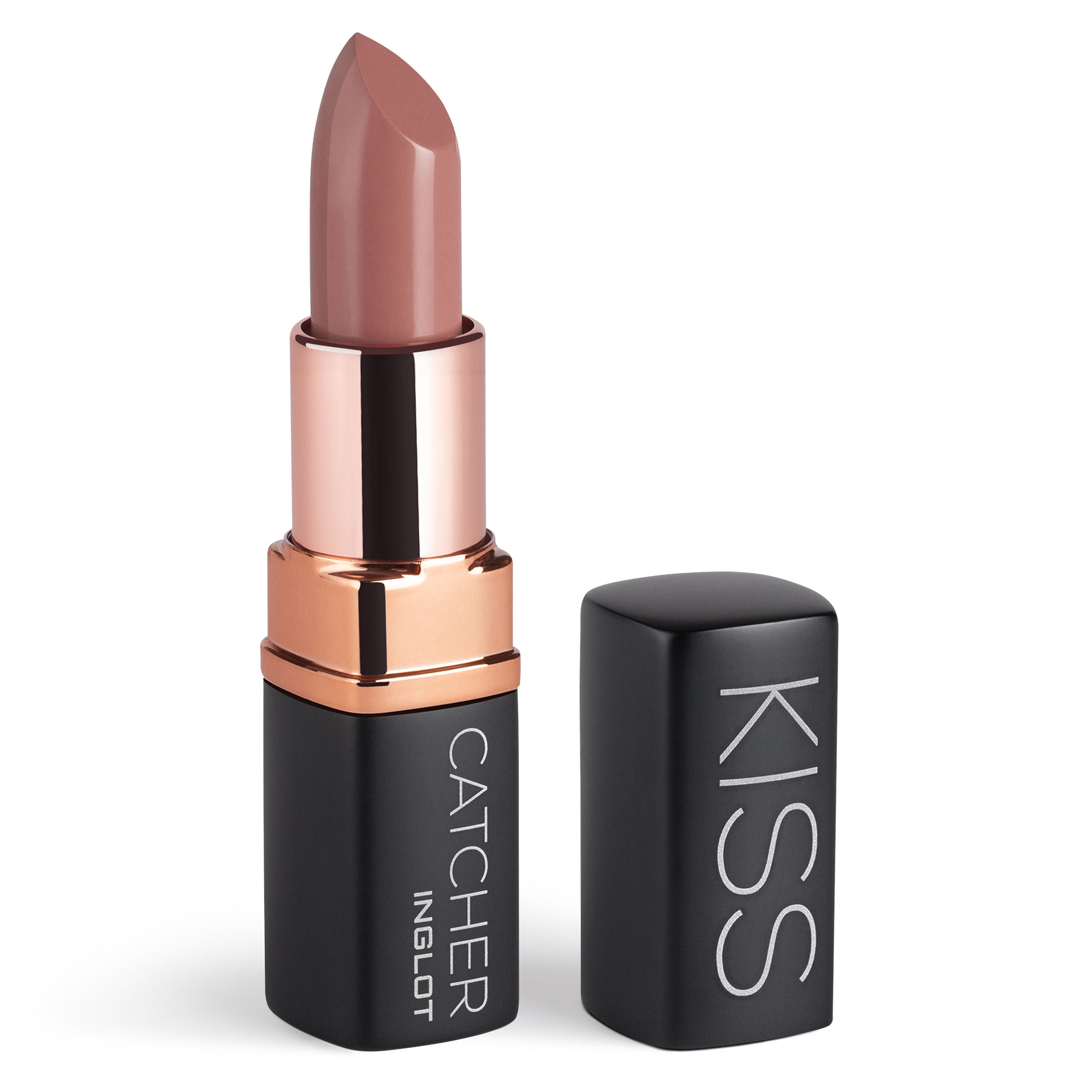 Son Kem thỏi thuần chay dưỡng ẩm căng bóng môi Kiss Catcher Lipstick Inglot 4.5g