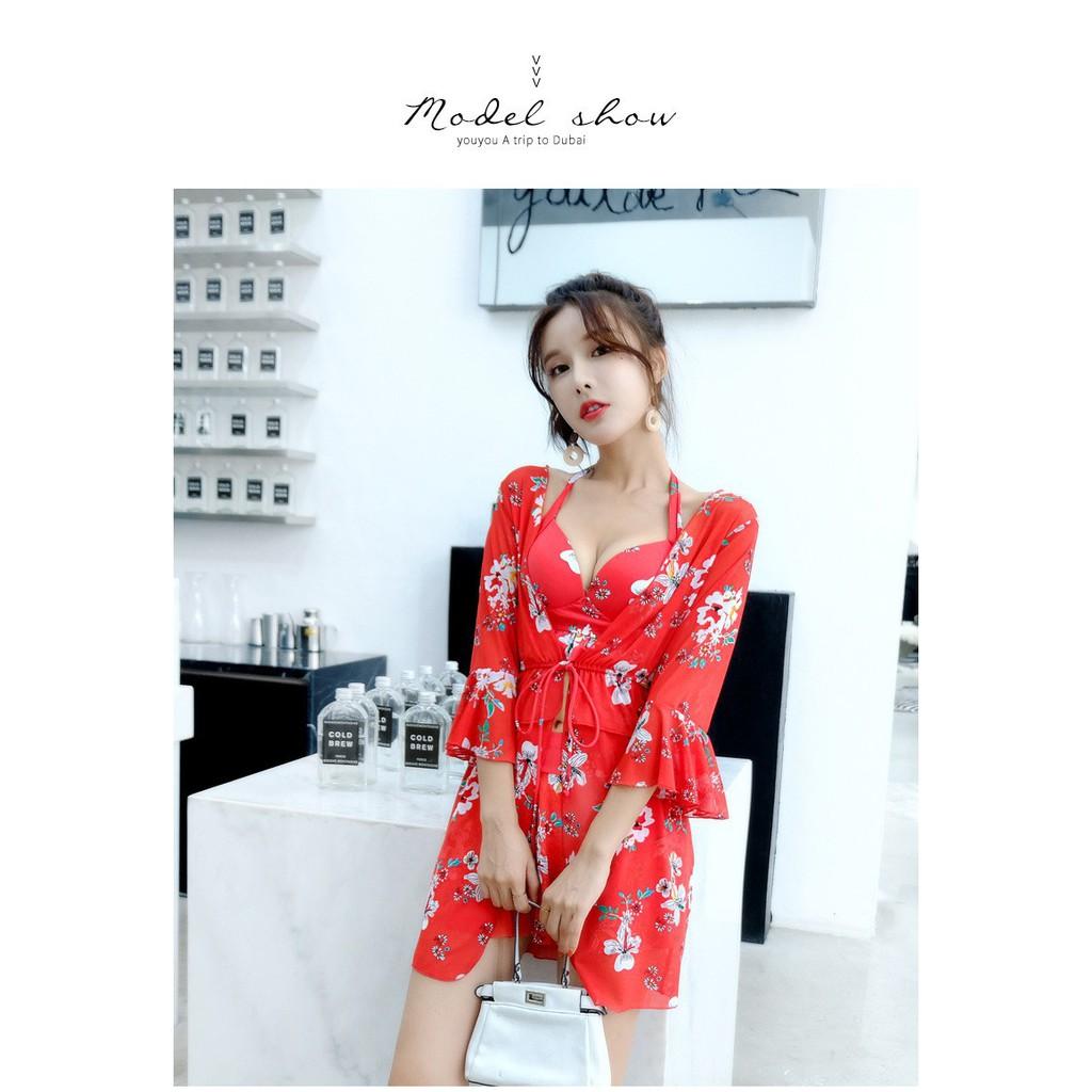 Bộ bơi kèm áo choàng cao cấp