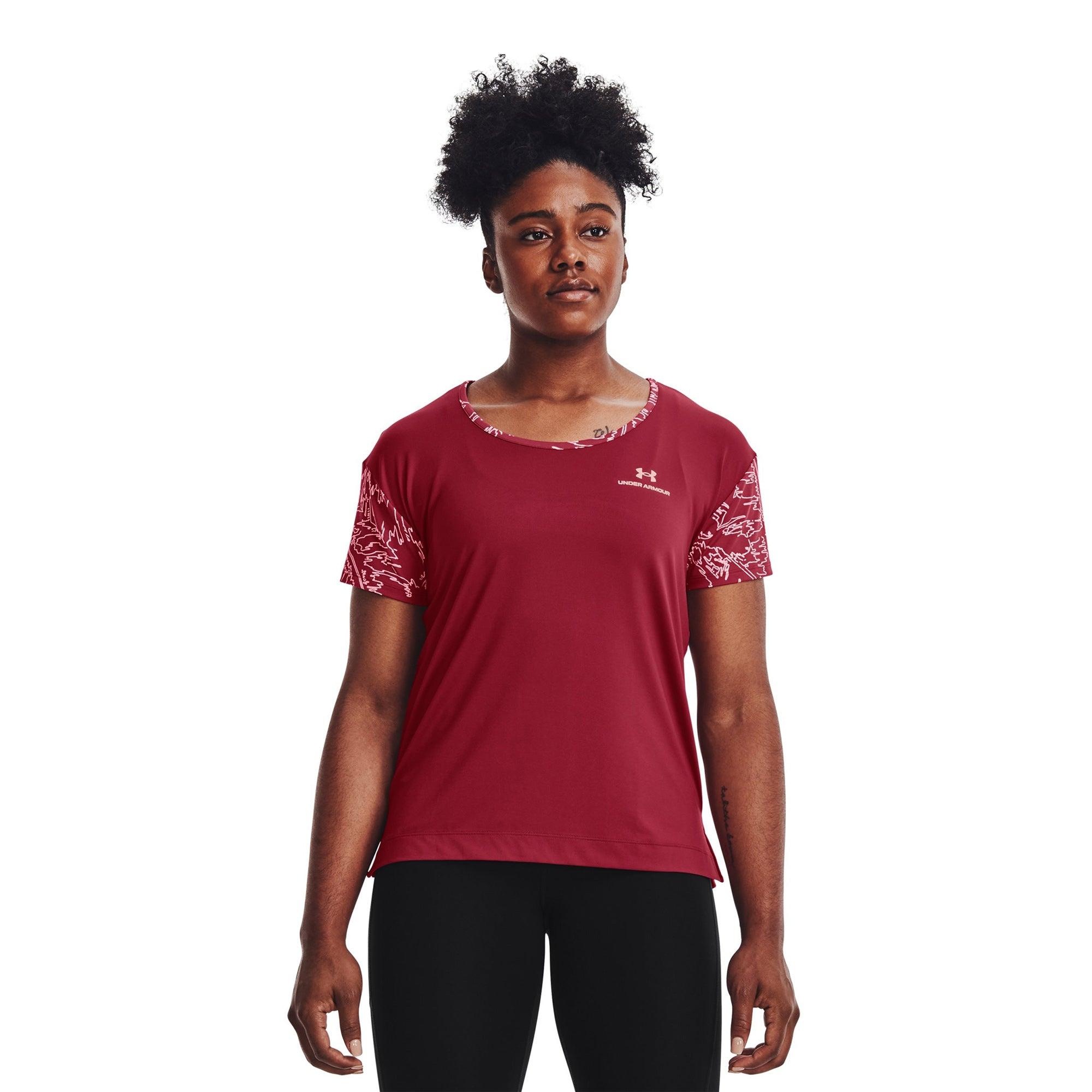 Áo tay ngắn thể thao nữ Under Armour Rush Energy Novelty - 1365735-664