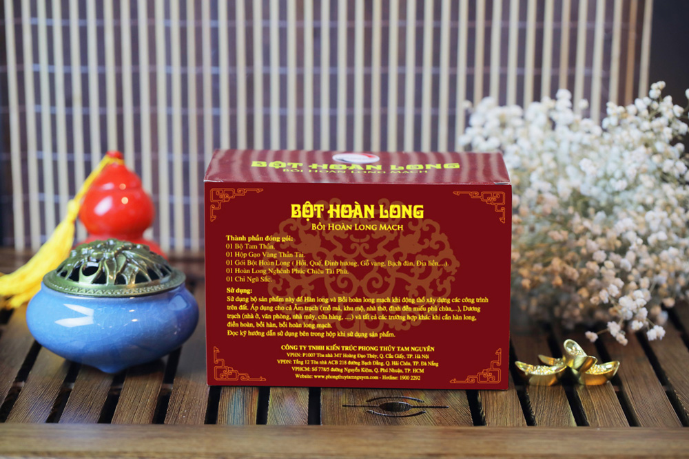 BỘT HOÀN LONG - BỒI HOÀN LONG MẠNH, VƯỢNG KHÍ, TIẾP DẪN LONG KHÍ