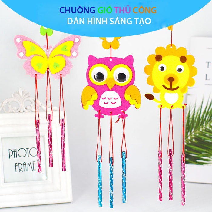 Đồ chơi handmade - Chuông gió tự làm cho bé