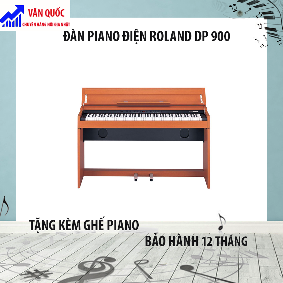 ĐÀN PIANO ĐIỆN ROLAND DP 900 TẶNG KÈM GHẾ PIANO