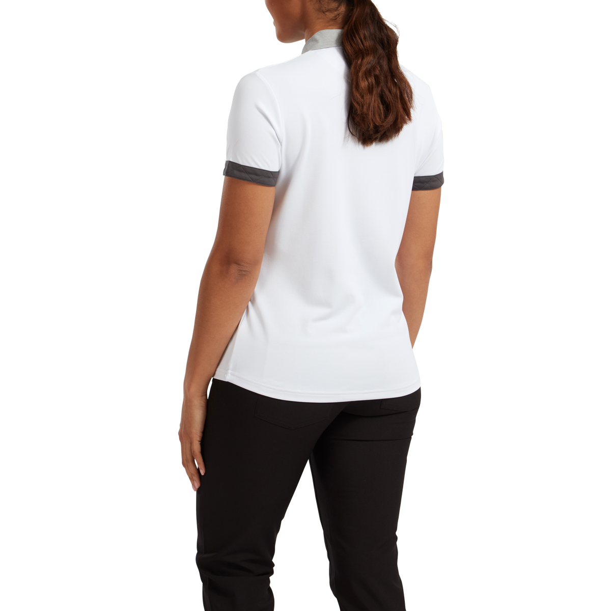 Áo Cộc Tay Golf Nữ FJ Women's Blocked Shirt - 82673