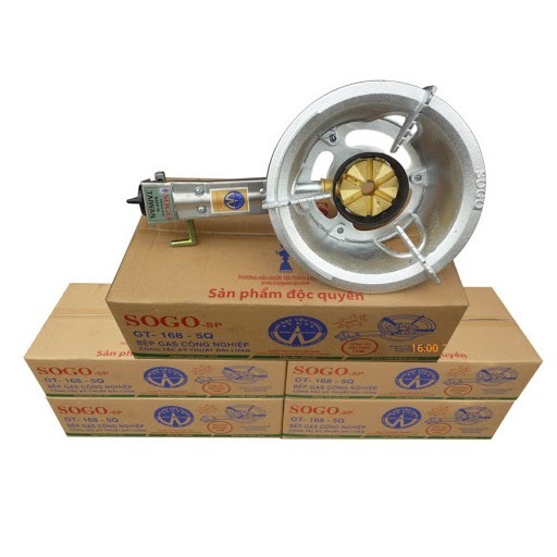 Bếp Khè Ga Công Nghiệp SOGO GT-1685Q-Ngọn Lửa Xanh-Hàng Chính Hãng