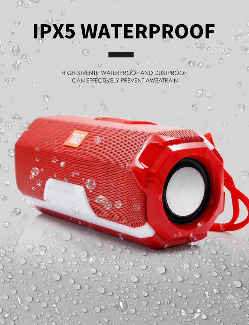 TG loa bluetooth di động 1200mah dung lượng lớn không dây loa không dây bass với giao diện âm thanh radio máy tính thanh âm thanh: màu đen