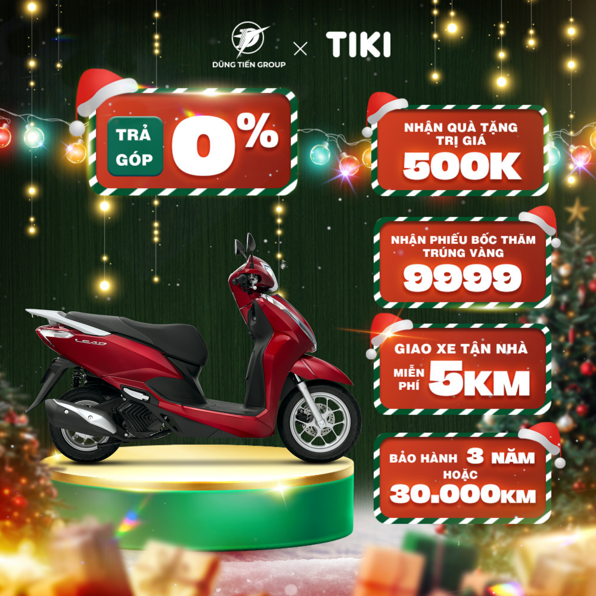 Xe Máy Honda LEAD 125cc 2026 - Phiên Bản Tiêu Chuẩn