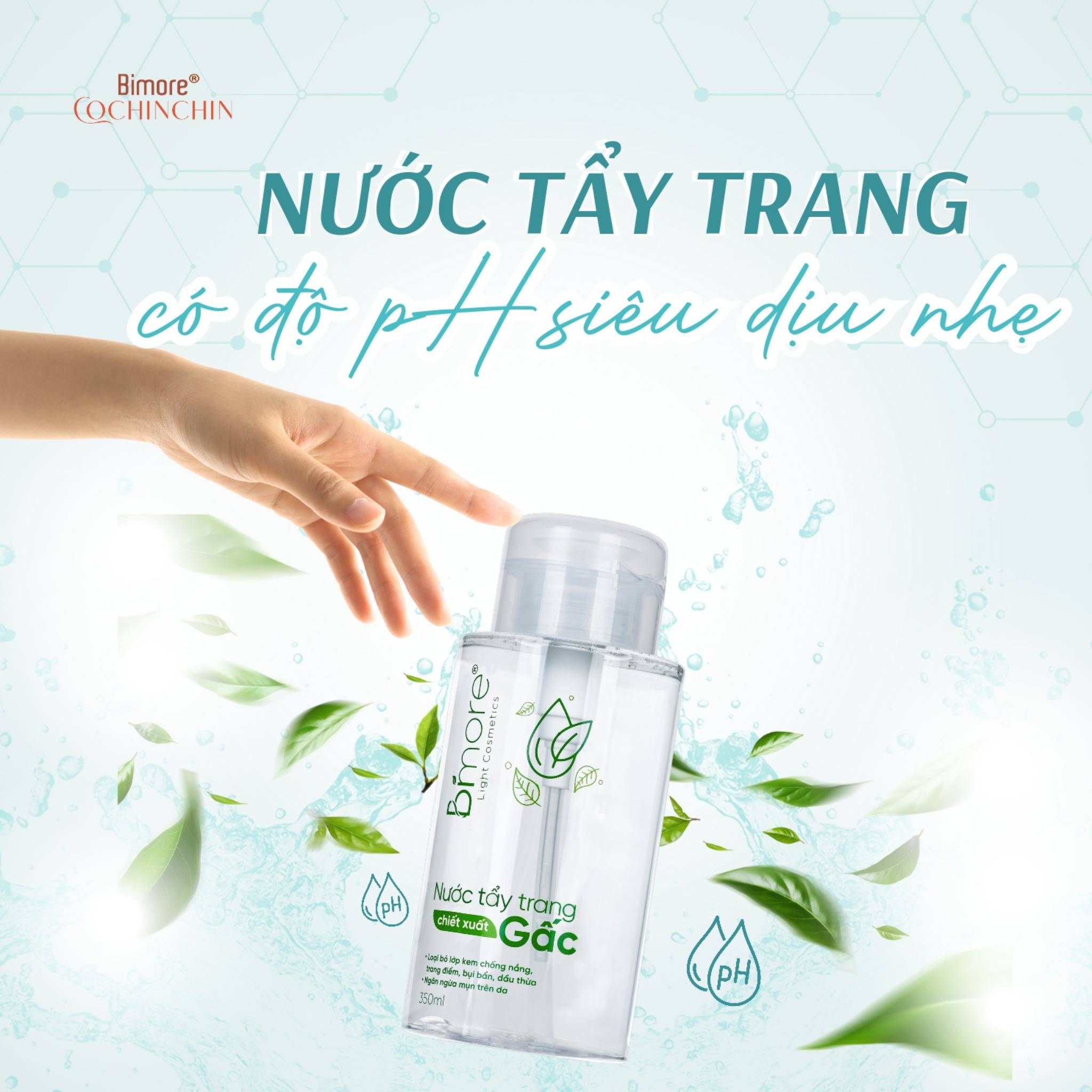 Nước tẩy trang chiết xuất Gấc Bimore_320ml