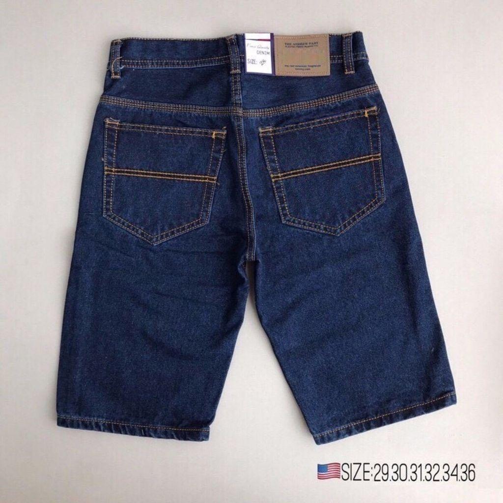 Quần Short Jean Nam Vải Đẹp Form Chuẩn Phong Cách Thời Trang Năng Động CÓ SIZE BỰ