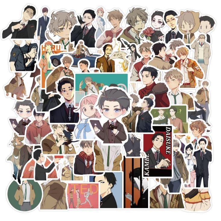 Sticker dán cao cấp Anime Vương Giả Cực COOL ms#140