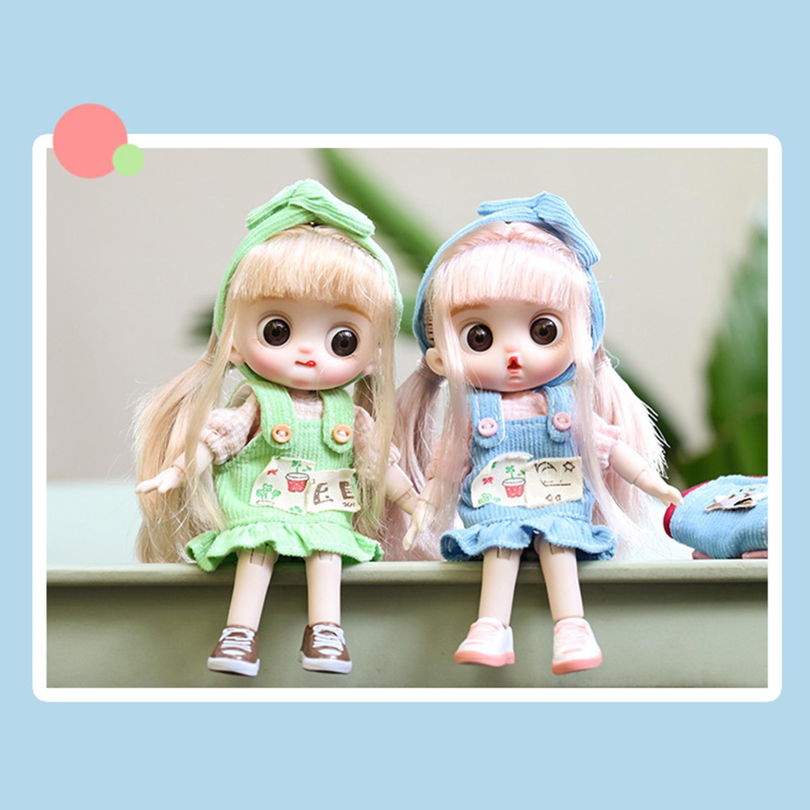 Jointed Girl doll DIY Doll Doll 12 Joints Flexible Ball Jointed Doll for Role Play Party Toy