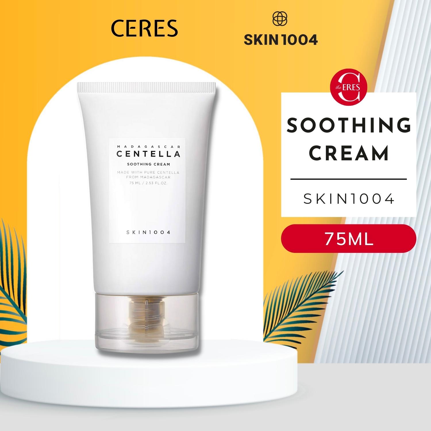 Kem Dưỡng Ẩm Centella Skin1004 Soothing Cream Dưỡng Da Mặt Madagascar Chiết Xuất Rau Má 75ml