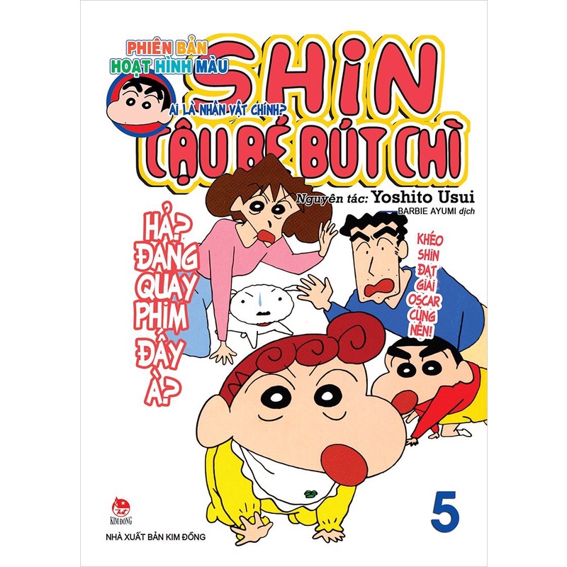 Sách - Truyện Tranh - Shin Cậu Bé Bút Chì - Phiên Bản Hoạt Hình Màu (Tập 1 - 52)