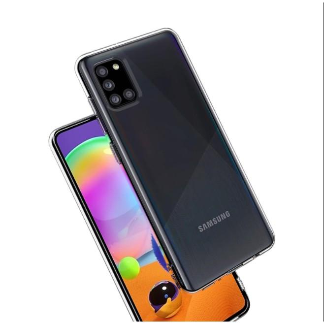 ỐP LƯNG DẺO TRONG SUỐT DÀNH CHO SAMSUNG A31