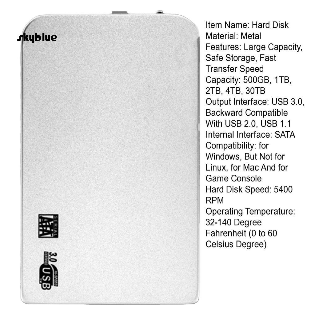 Ổ Cứng Ngoài SSD SATA Sang Usb 3.0 Bằng Kim Loại Tiện Dụng Cho Laptop
