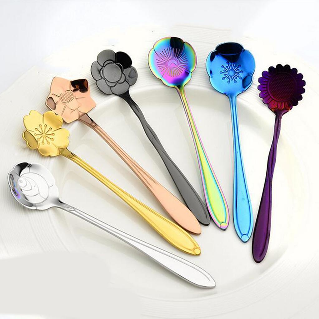 Teaspoon Bộ 8 Muỗng Cà Phê Không Gỉ