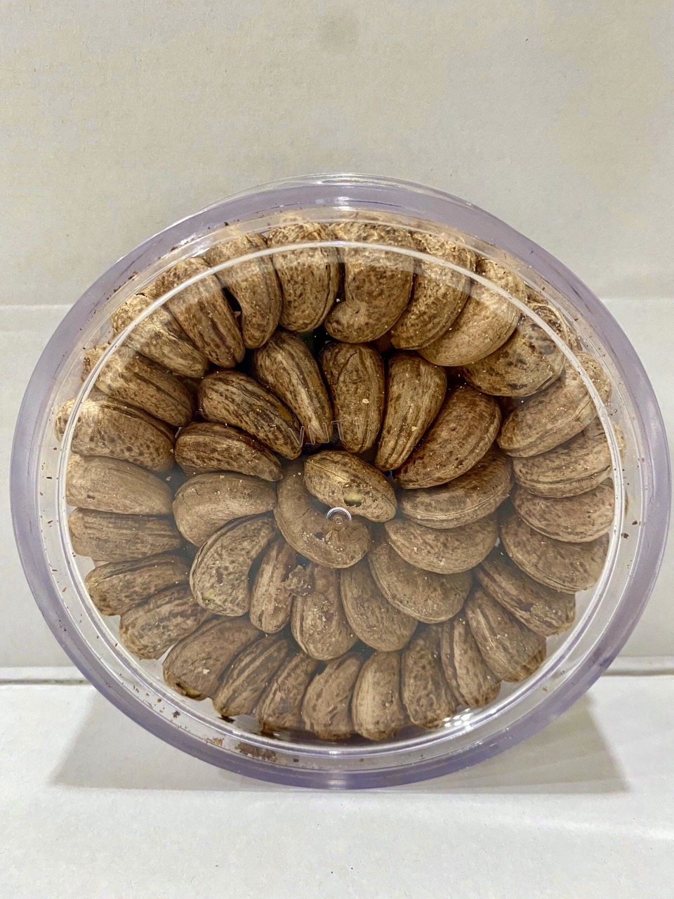 Hạt Điều Rang Muối Vỏ Lụa - Hộp 500g Đặc Sản Bình Phước Xếp Hoa