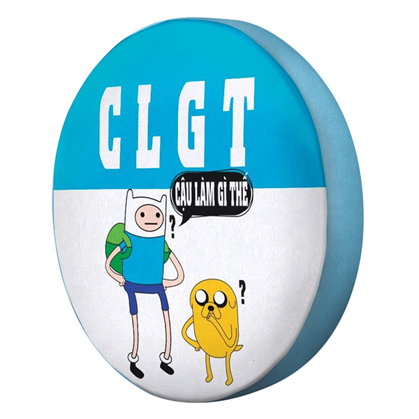 Gối tròn CLGT cậu làm gì thế - GOFU335