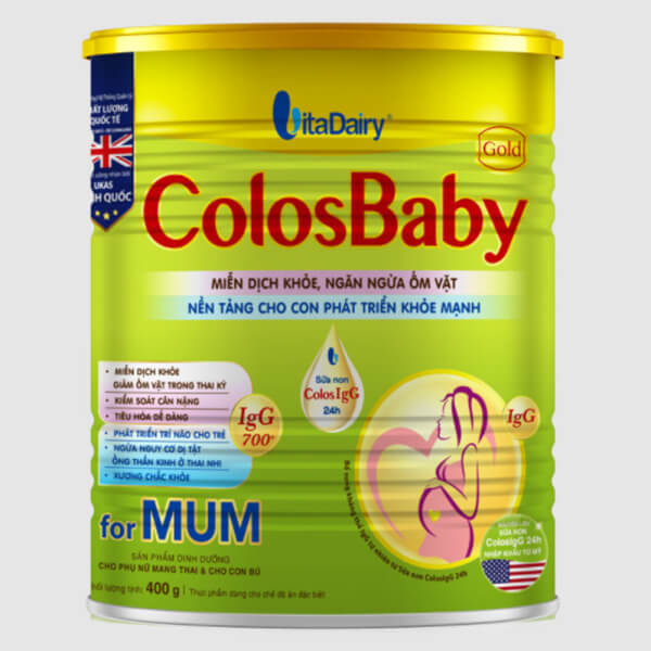 Sữa ColosBaby dành cho Mẹ bầu lon 400g