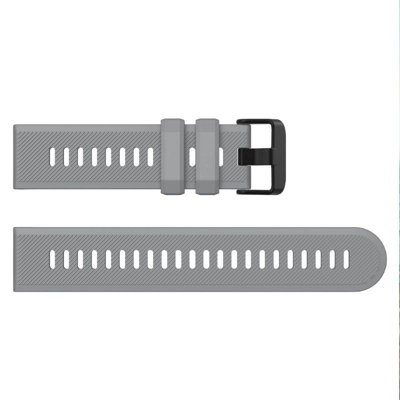 Dây Silicon khóa đen Xiaomi Miwatch
