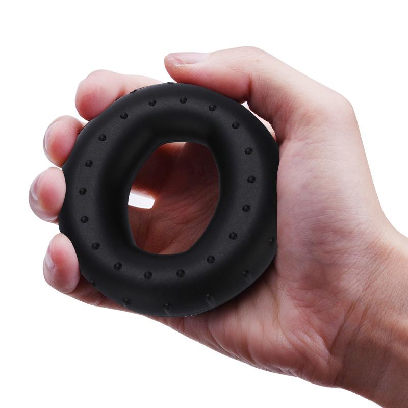Dụng cụ tăng cường sức mạnh cho tay bằng silicon O Carpal Expander Forearm Heavy Grip Training Tập luyện sức mạnh cơ bắp Color: Orange