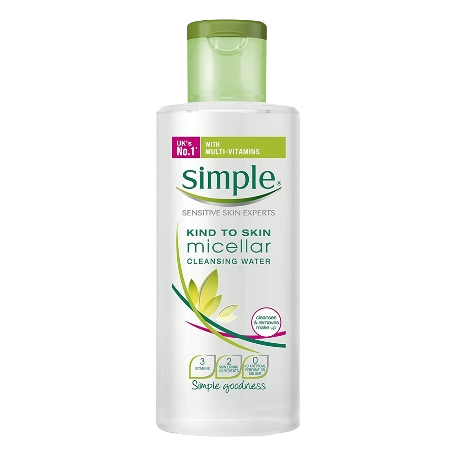 Nước Tẩy Trang Dịu Nhẹ Simple Kind To Skin Cleansing Micellar Water (200ml)