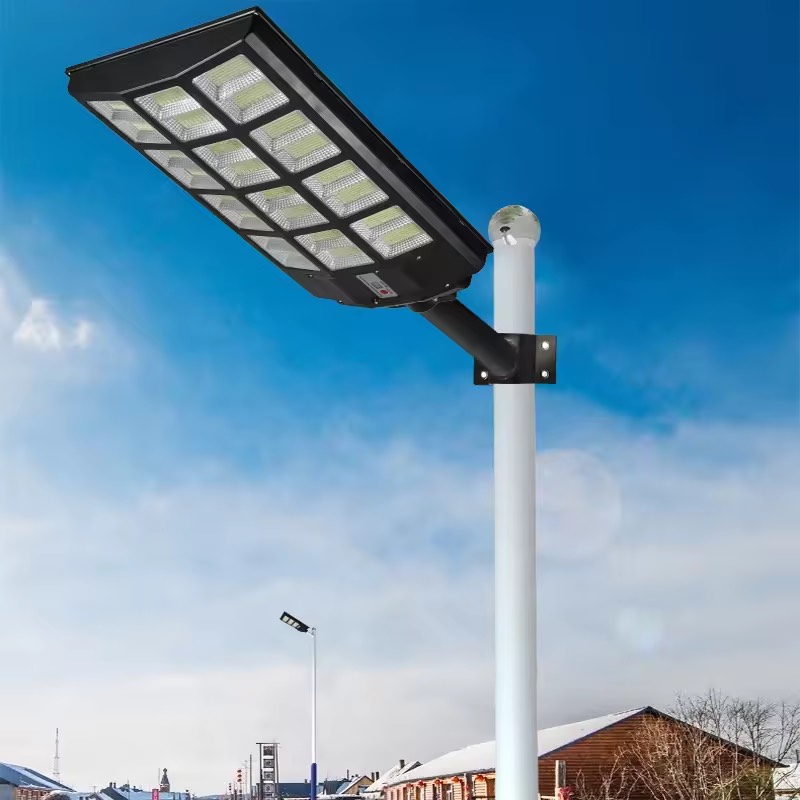 Đèn đường liền thể năng lượng mặt trời 600W