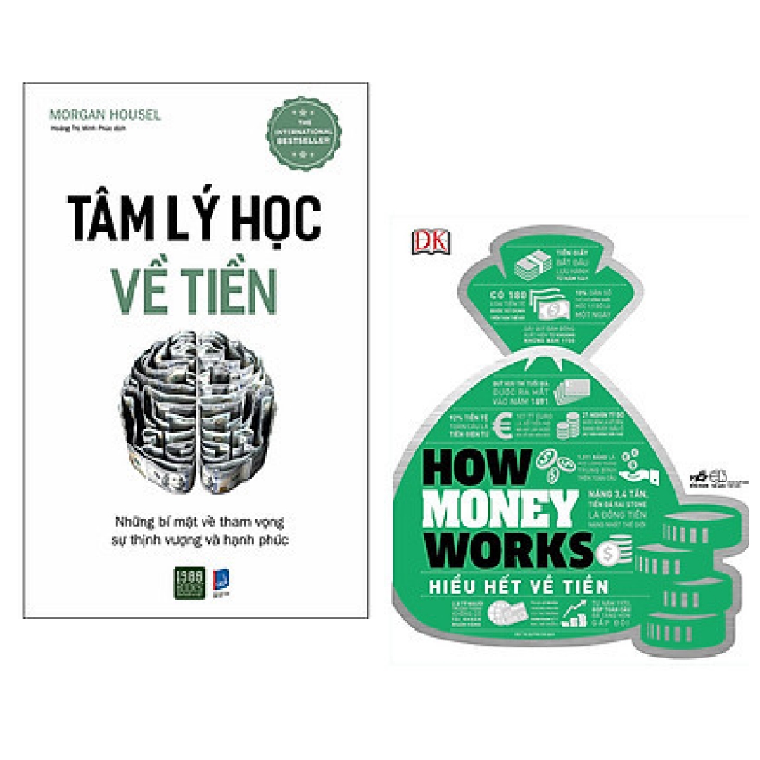 Combo 2 cuốn: Tâm Lý Học Về Tiền + How Money Works - Hiểu Hết Về Tiền