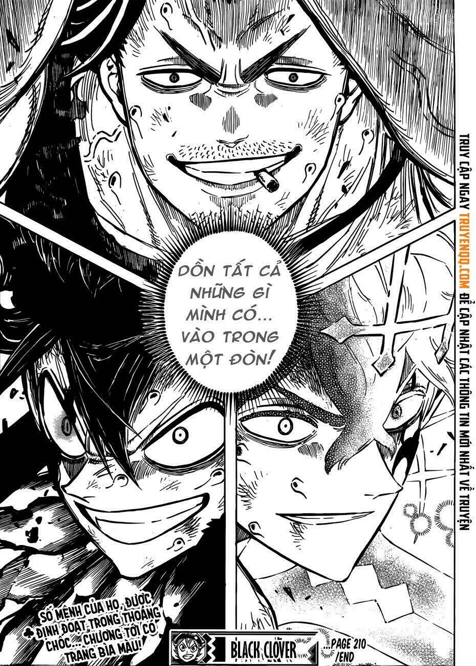 black clover - pháp sư không phép thuật chapter 210 16