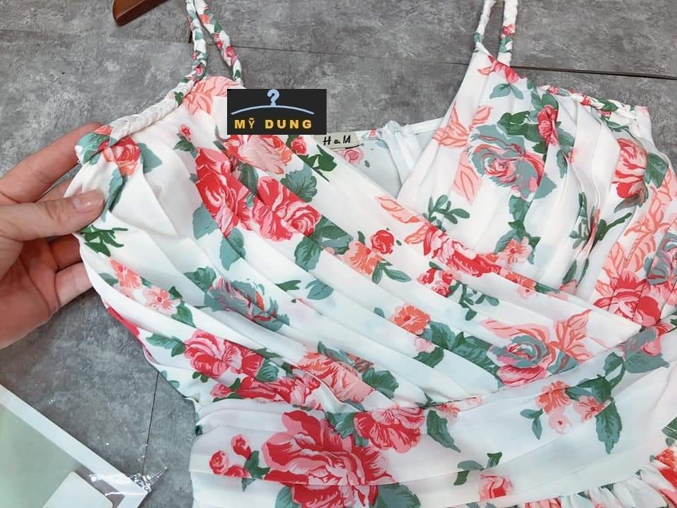 ĐẦM 2S XOÈ HOA DẬP LY  PHONG CÁCH NHẸ NHÀNG, NGỌT NGÀO- HÀNG THIẾT KẾ LOẠI 1