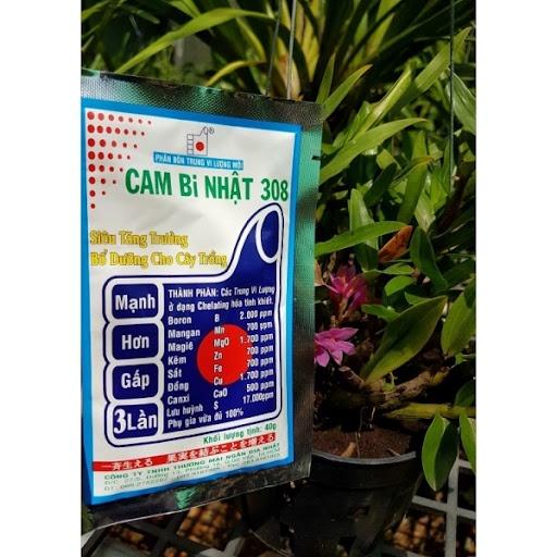 Bộ 5 gói Phân bón vi lượng CAM Bi Nhật Bản - Gói 40g - giàu dinh dưỡng chuyên cho hoa cây cảnh